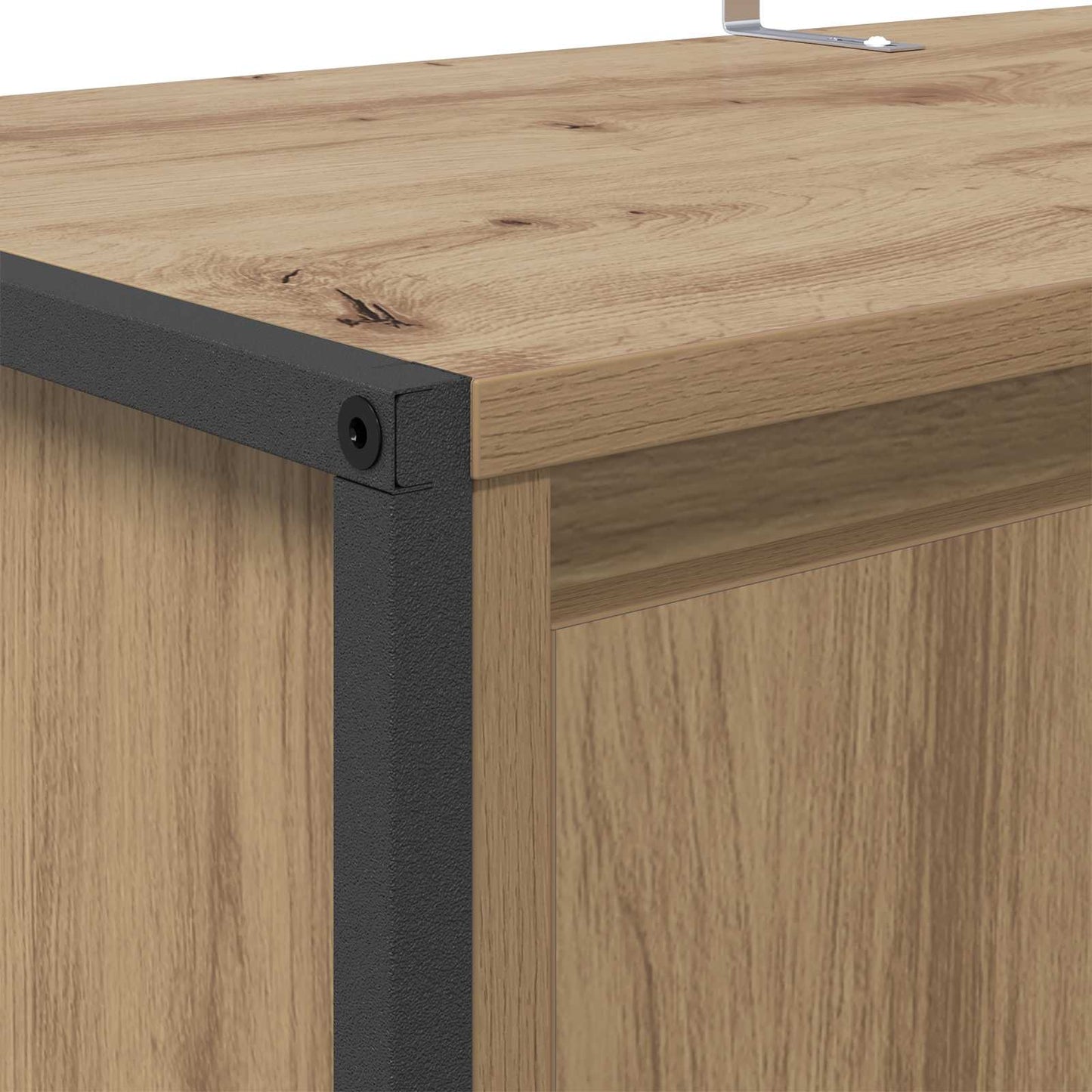 Shoe Cabinet Artisian Oak 79 x 36 x 100 cm Engineered Wood