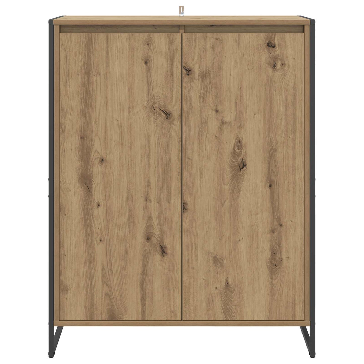 Shoe Cabinet Artisian Oak 79 x 36 x 100 cm Engineered Wood