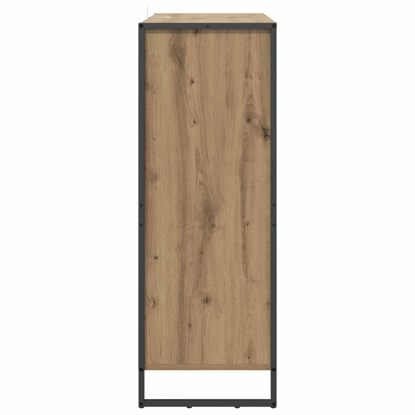 Shoe Cabinet Artisian Oak 79 x 36 x 100 cm Engineered Wood