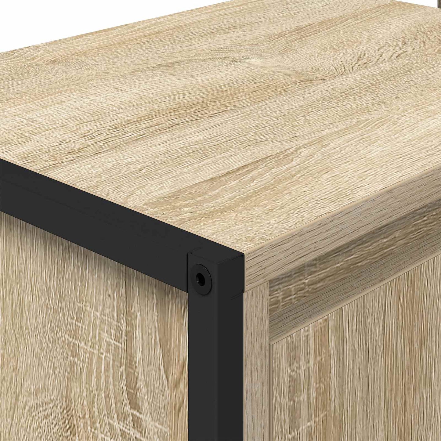 Bathroom Cabinet Sonoma 90 x 30 x 60 cm Engineered Wood