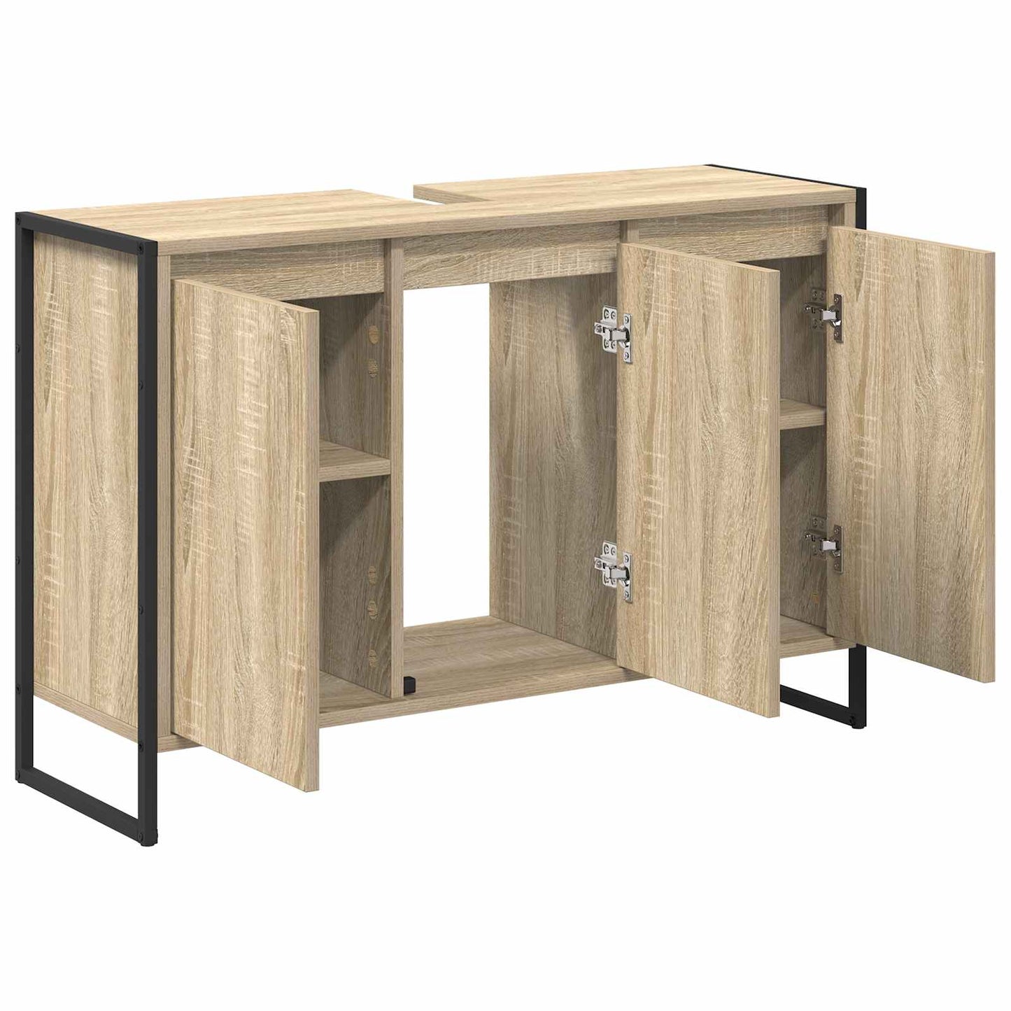 Bathroom Cabinet Sonoma 90 x 30 x 60 cm Engineered Wood