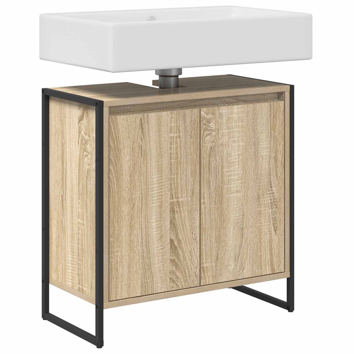 Bathroom Cabinet Sonoma 60 x 30 x 60 cm Engineered Wood