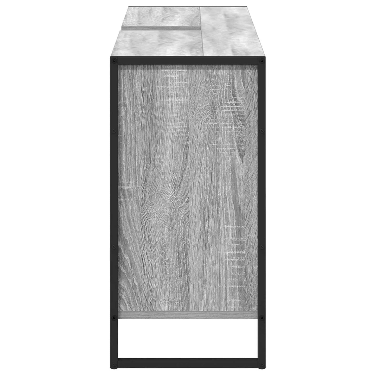 Bathroom Cabinet Grey Sonoma 60 x 30 x 60 cm Engineered Wood