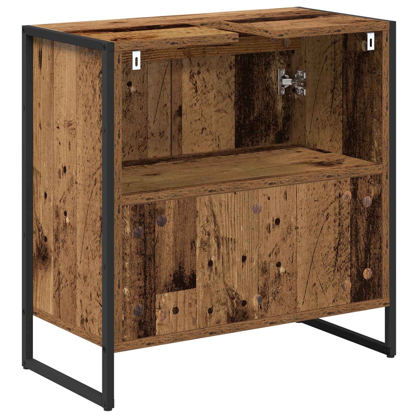 Bathroom Cabinet Old Wood 60 x 30 x 60 cm Engineered Wood