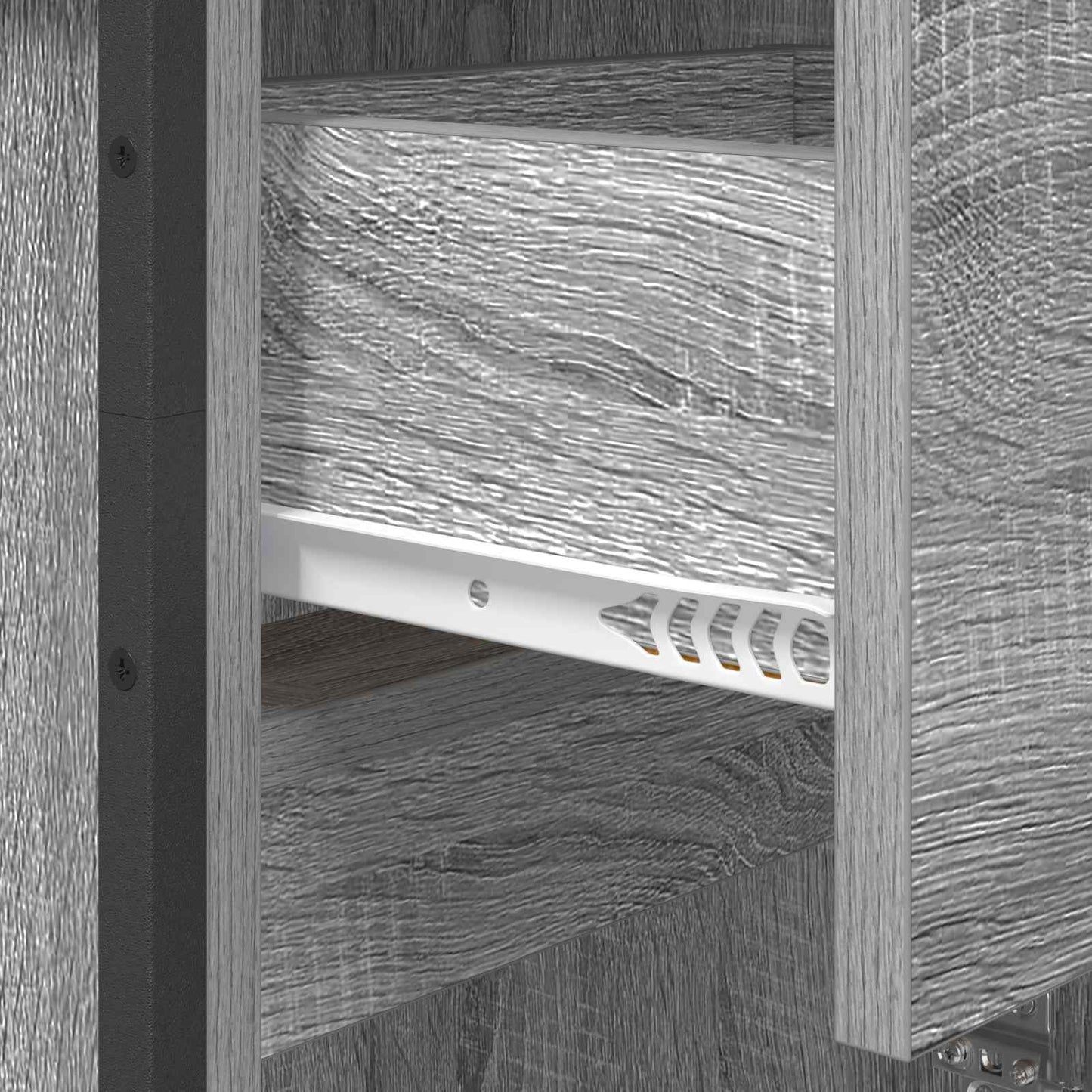 Bathroom Cabinet Grey Sonoma 40 x 30 x 180 cm Engineered Wood