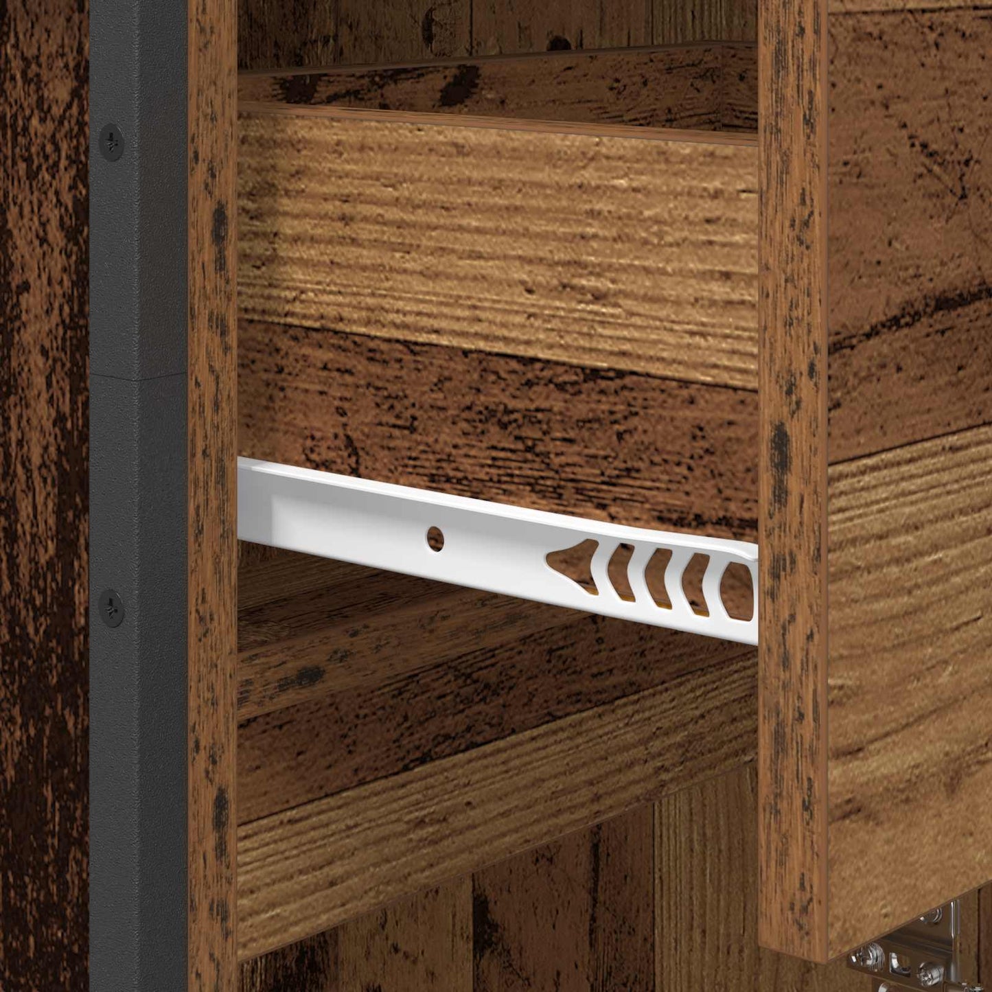 Bathroom Cabinet Old Wood 40 x 30 x 180 cm Engineered Wood