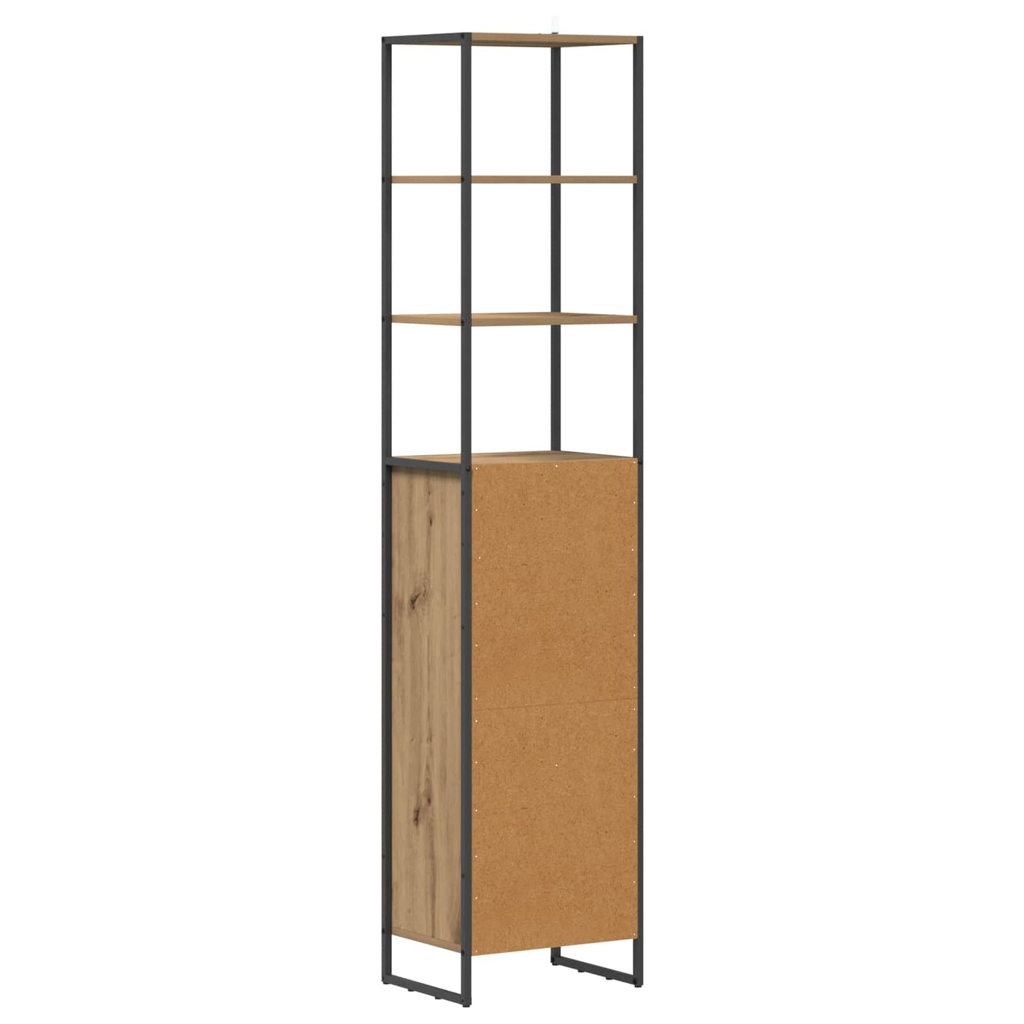 Bathroom Cabinet Artisian Oak 40 x 30 x 180 cm Engineered Wood