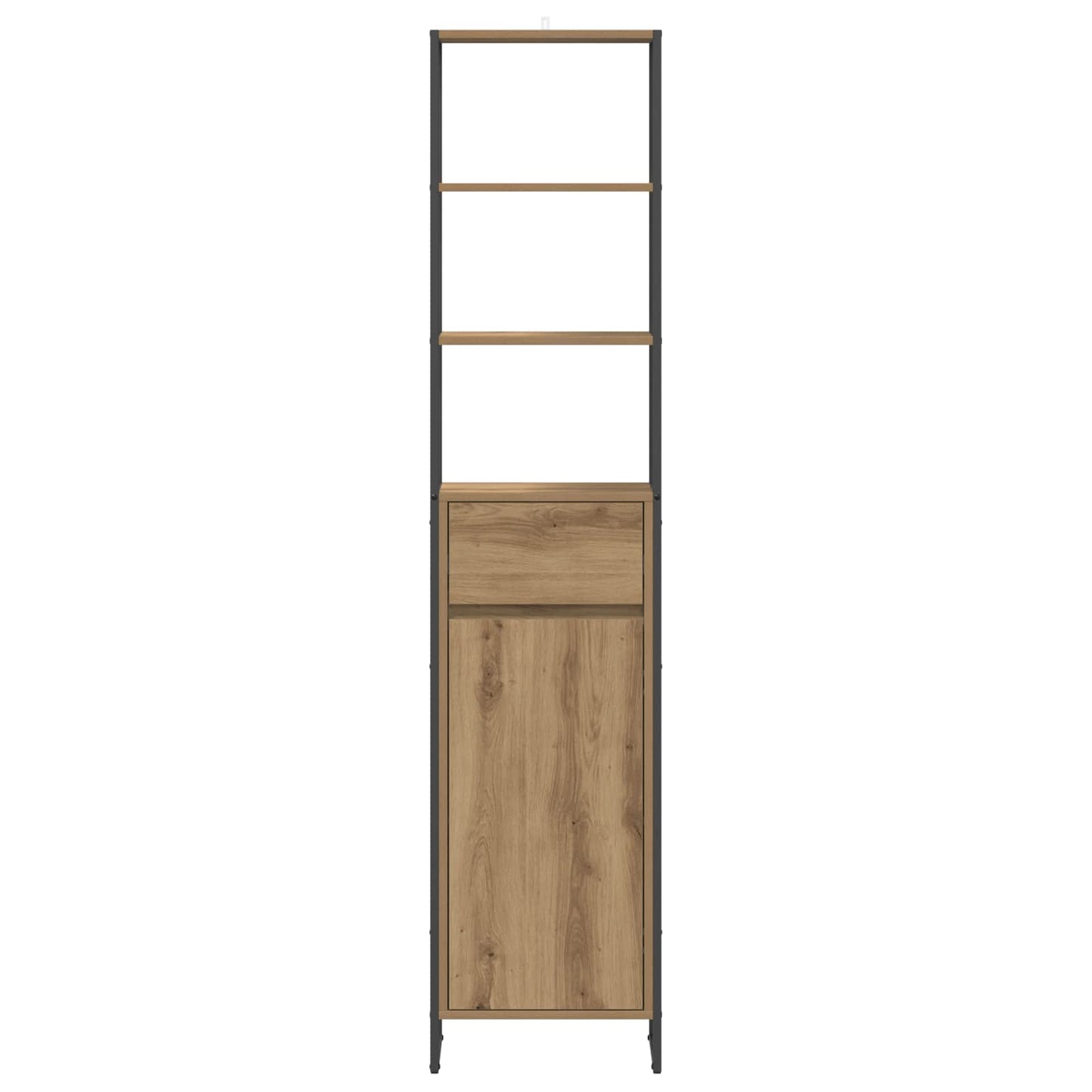 Bathroom Cabinet Artisian Oak 40 x 30 x 180 cm Engineered Wood