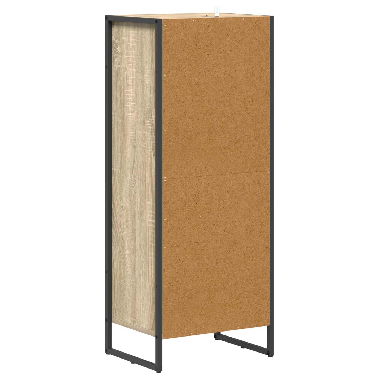 Bathroom Cabinet Sonoma 40 x 30 x 100 cm Engineered Wood