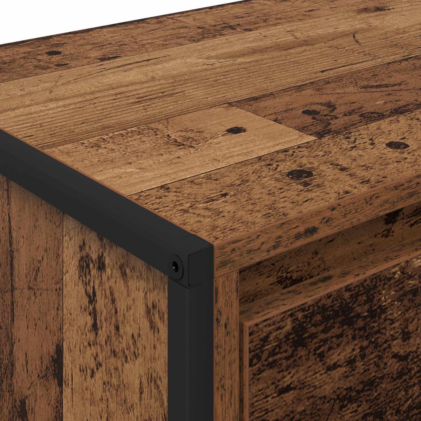 TV Cabinet 100 x 36 x 49.5 cm Old Wood Engineered Wood