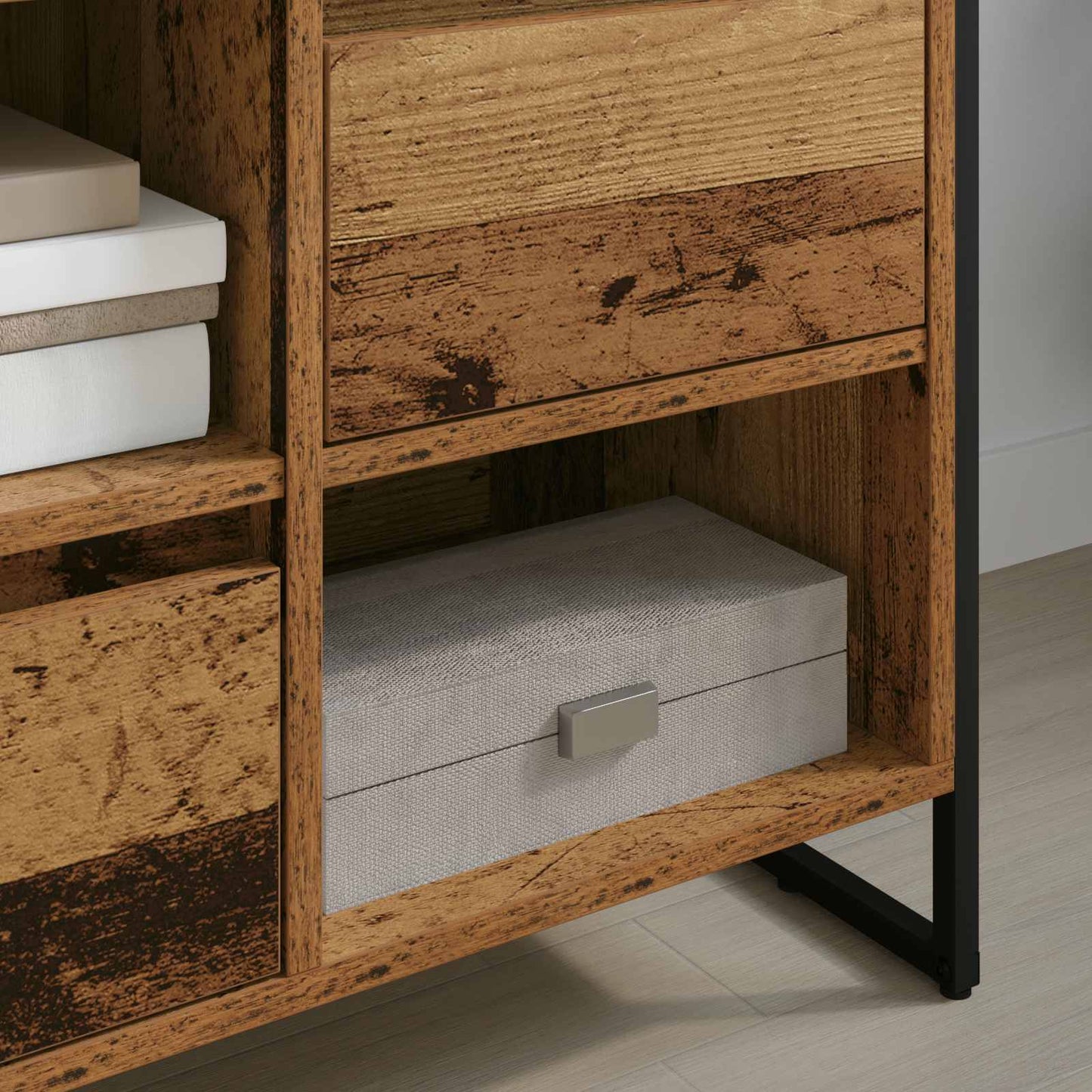 TV Cabinet 100 x 36 x 49.5 cm Old Wood Engineered Wood