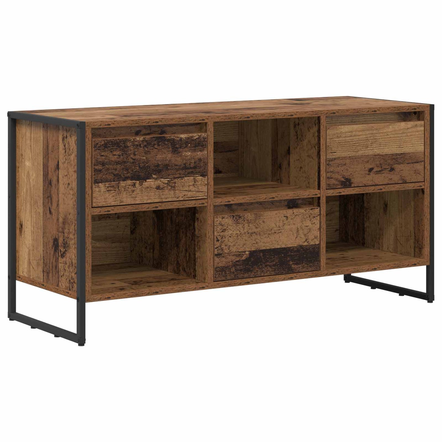 TV Cabinet 100 x 36 x 49.5 cm Old Wood Engineered Wood