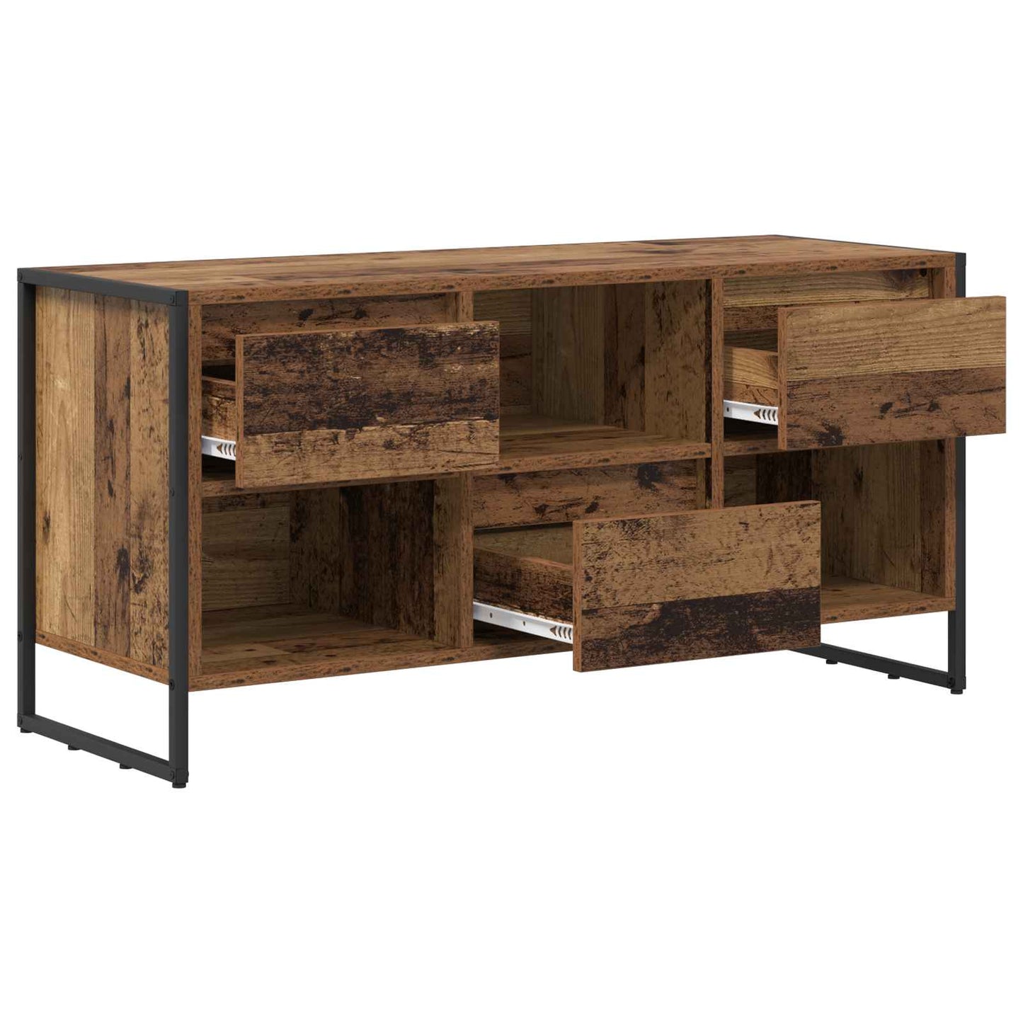 TV Cabinet 100 x 36 x 49.5 cm Old Wood Engineered Wood
