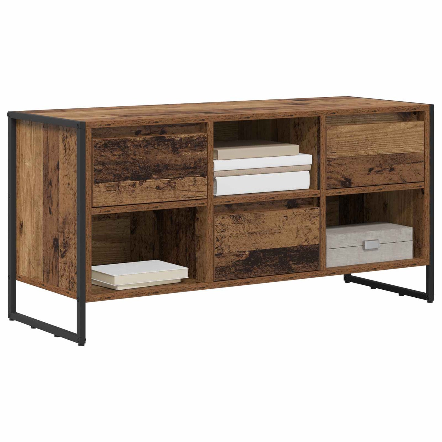 TV Cabinet 100 x 36 x 49.5 cm Old Wood Engineered Wood