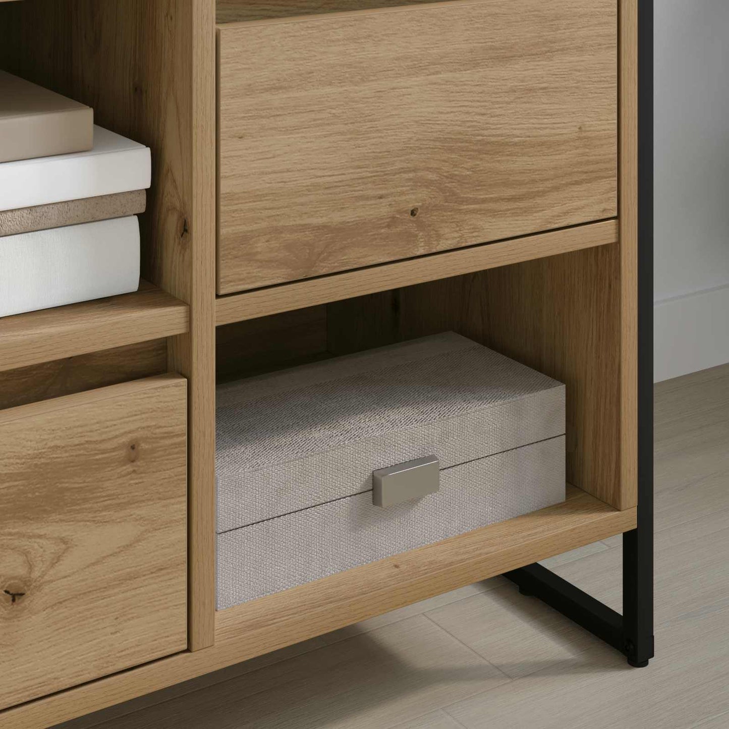 TV Cabinet Artisian Oak 100 x 36 x 49.5 cm Engineered Wood