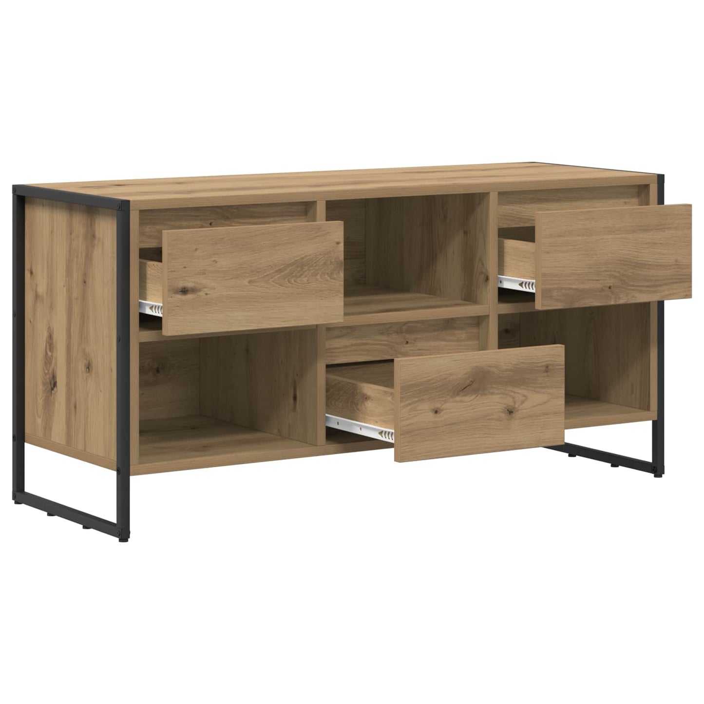 TV Cabinet Artisian Oak 100 x 36 x 49.5 cm Engineered Wood