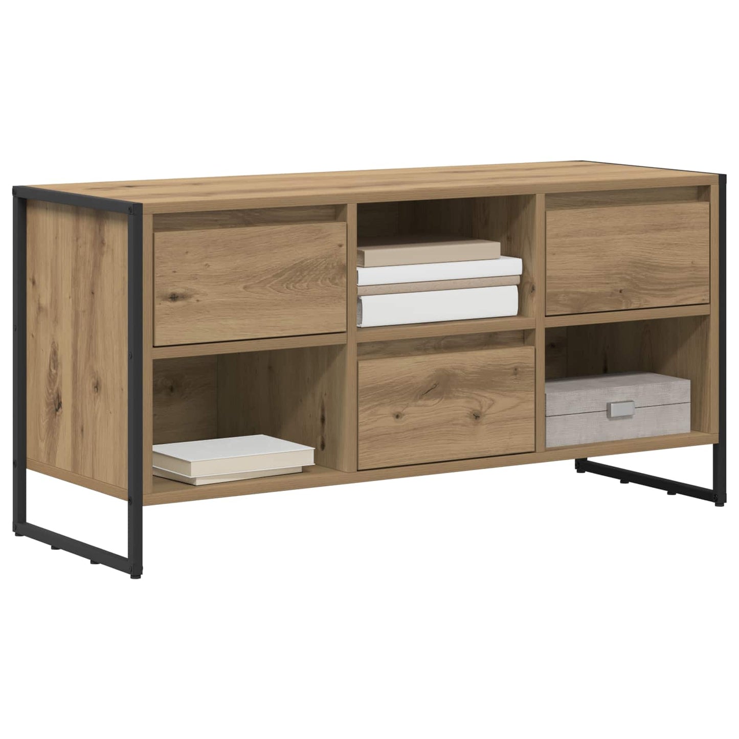 TV Cabinet Artisian Oak 100 x 36 x 49.5 cm Engineered Wood