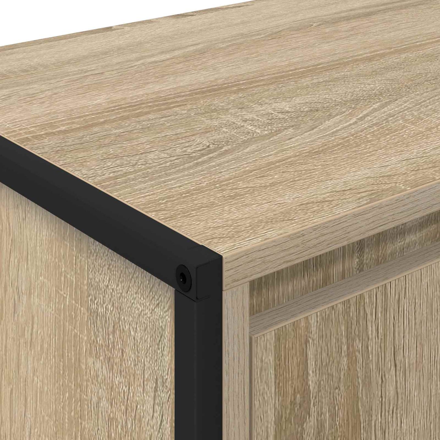 TV Cabinet Sonoma 140 x 36 x 49.5 cm Engineered Wood
