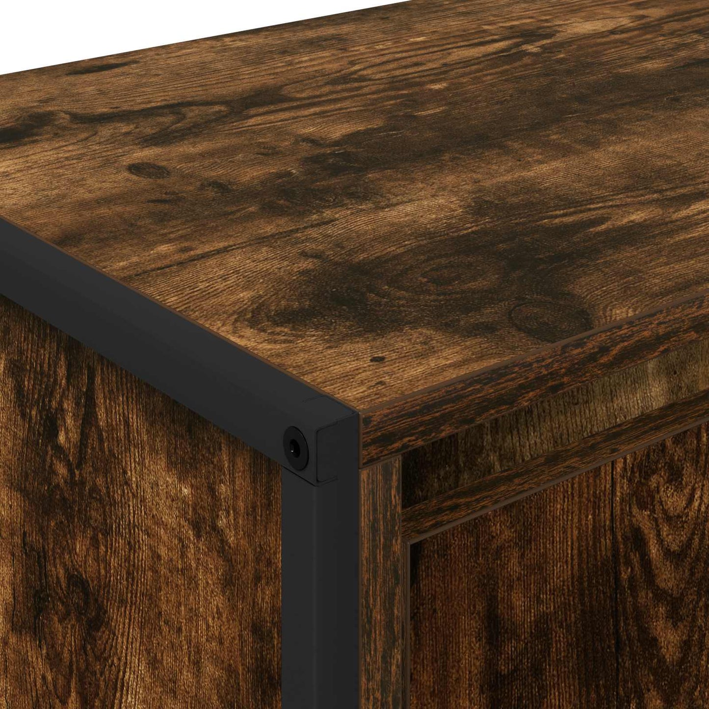 TV Cabinet 140 x 36 x 49.5 cm Smoke Oak Engineered Wood