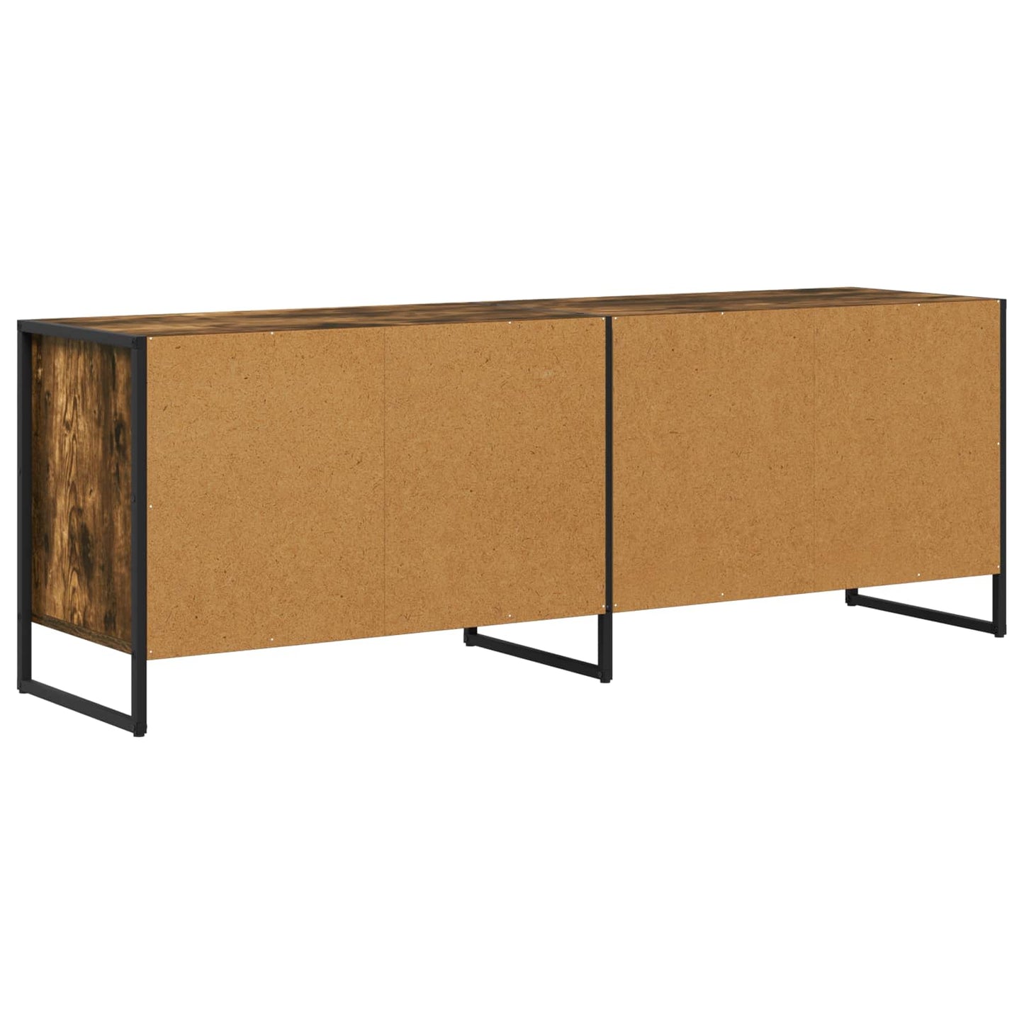 TV Cabinet Smoke Oak 140 x 36 x 49.5 cm Engineered Wood