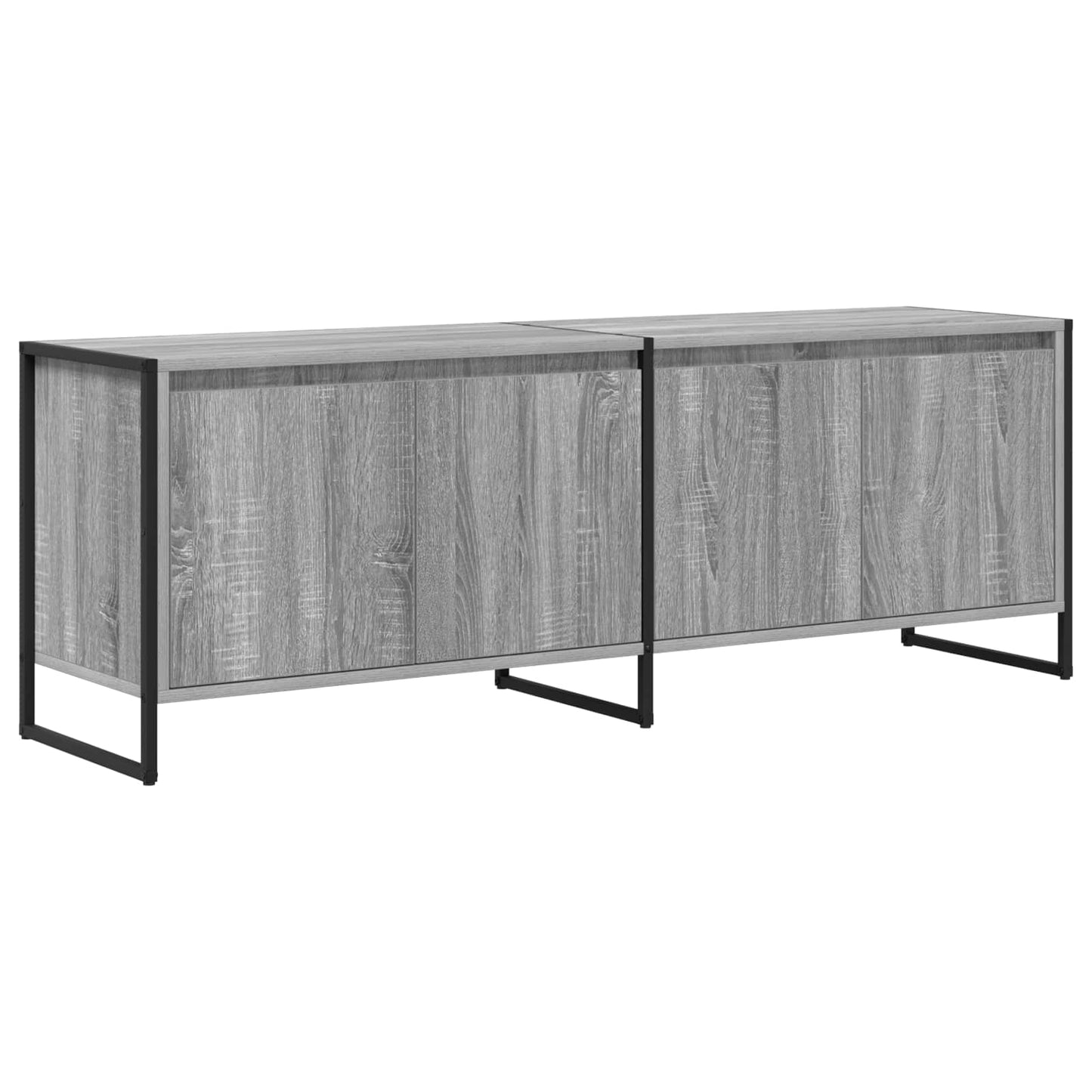 TV Cabinet 140 x 36 x 49.5 cm Grey Sonoma Engineered Wood