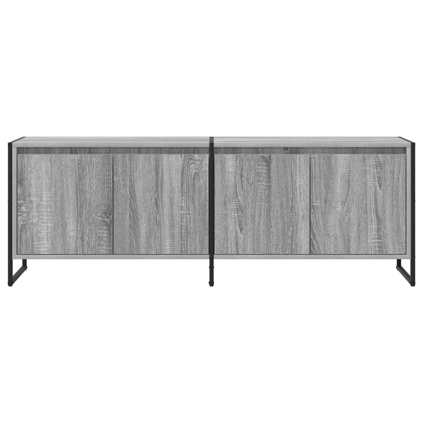 TV Cabinet 140 x 36 x 49.5 cm Grey Sonoma Engineered Wood
