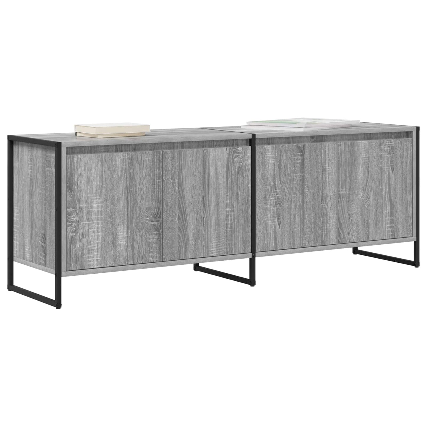 TV Cabinet 140 x 36 x 49.5 cm Grey Sonoma Engineered Wood