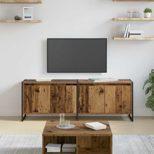 TV Cabinet 140 x 36 x 49.5 cm Old Wood Engineered Wood