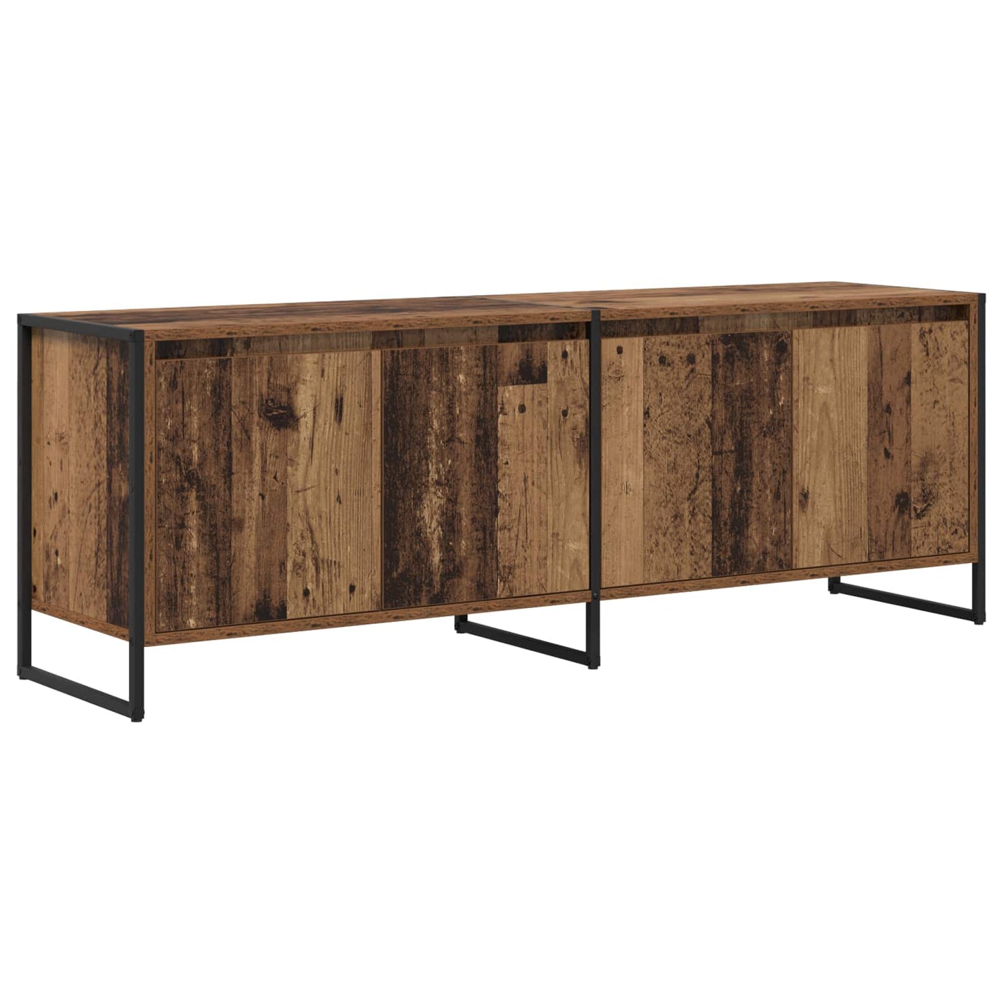 TV Cabinet Old Wood 140 x 36 x 49.5 cm Engineered Wood