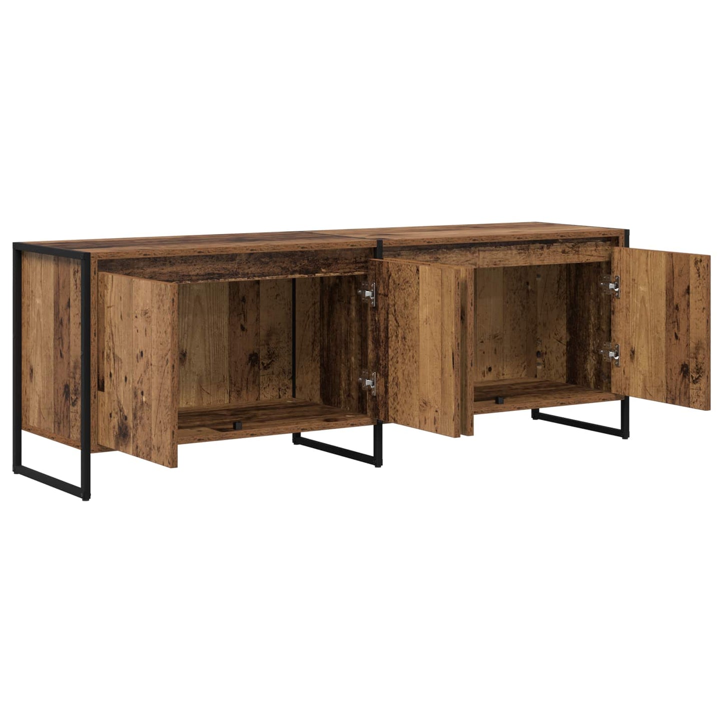 TV Cabinet Old Wood 140 x 36 x 49.5 cm Engineered Wood