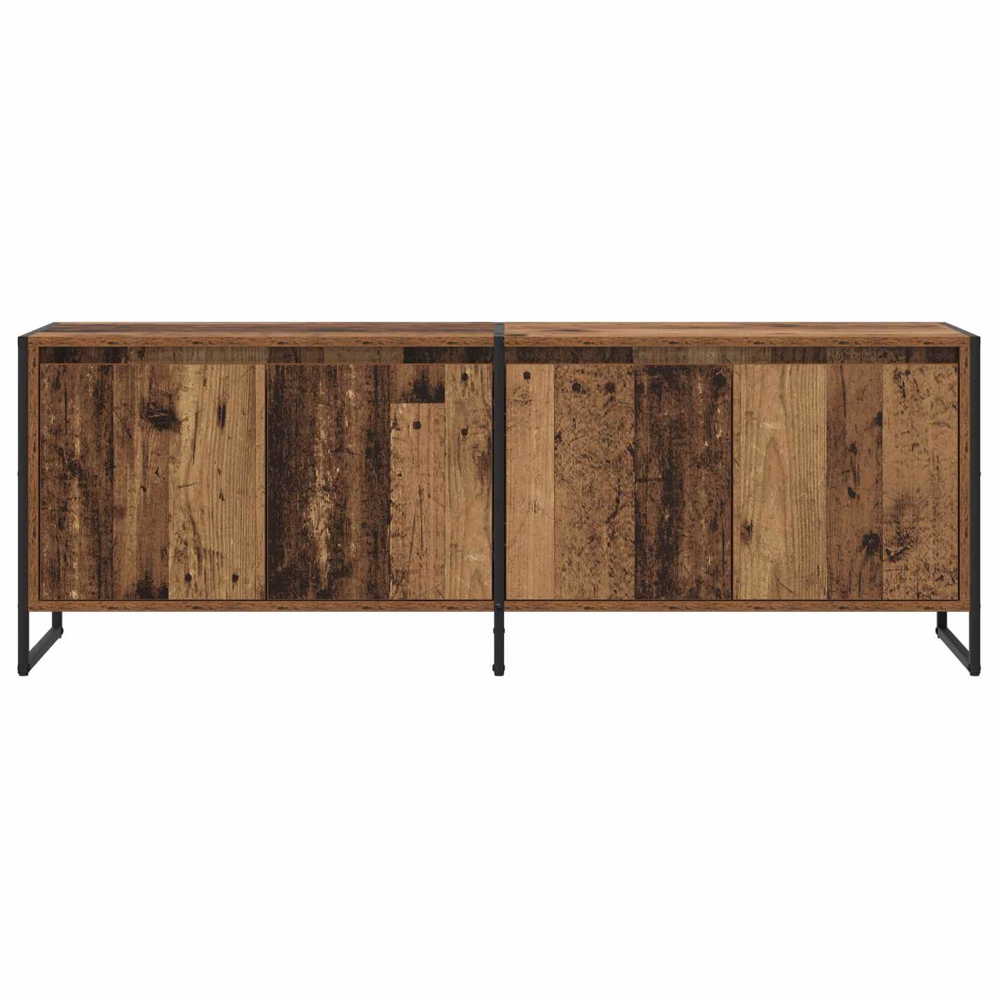 TV Cabinet Old Wood 140 x 36 x 49.5 cm Engineered Wood