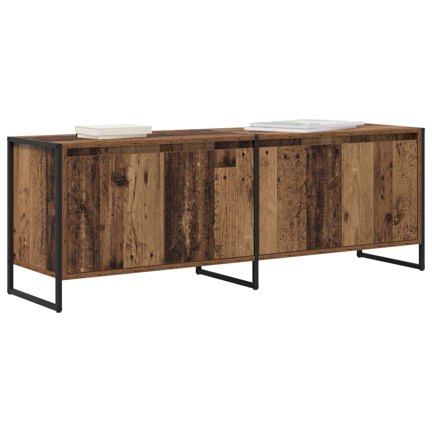 TV Cabinet Old Wood 140 x 36 x 49.5 cm Engineered Wood