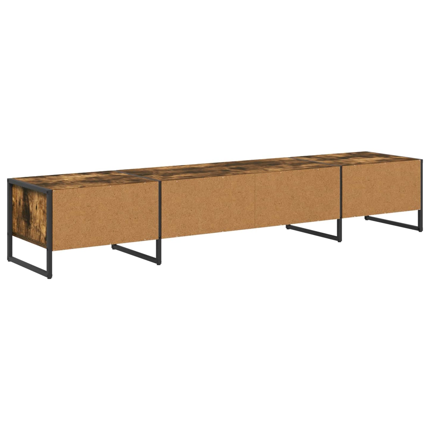 TV Cabinet 170.5 x 36 x 30.5 cm Smoke Oak Engineered Wood