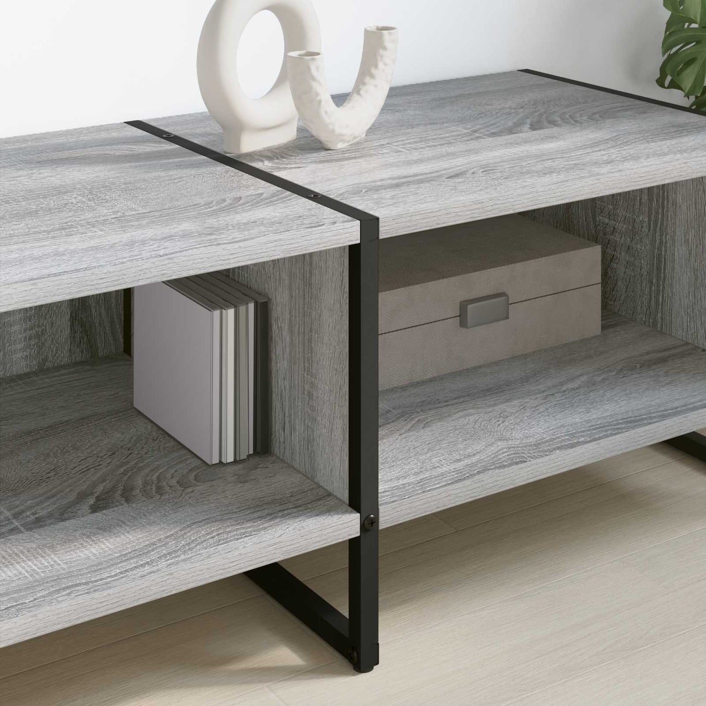 TV Cabinet Grey Sonoma 170.5 x 36 x 30.5 cm Engineered Wood