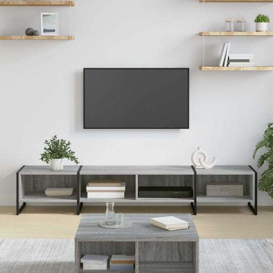 TV Cabinet 170.5 x 36 x 30.5 cm Grey Sonoma Engineered Wood