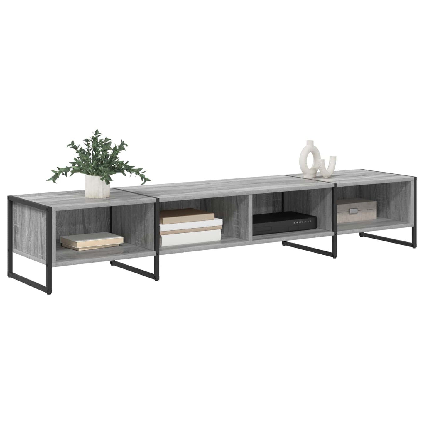 TV Cabinet Grey Sonoma 170.5 x 36 x 30.5 cm Engineered Wood