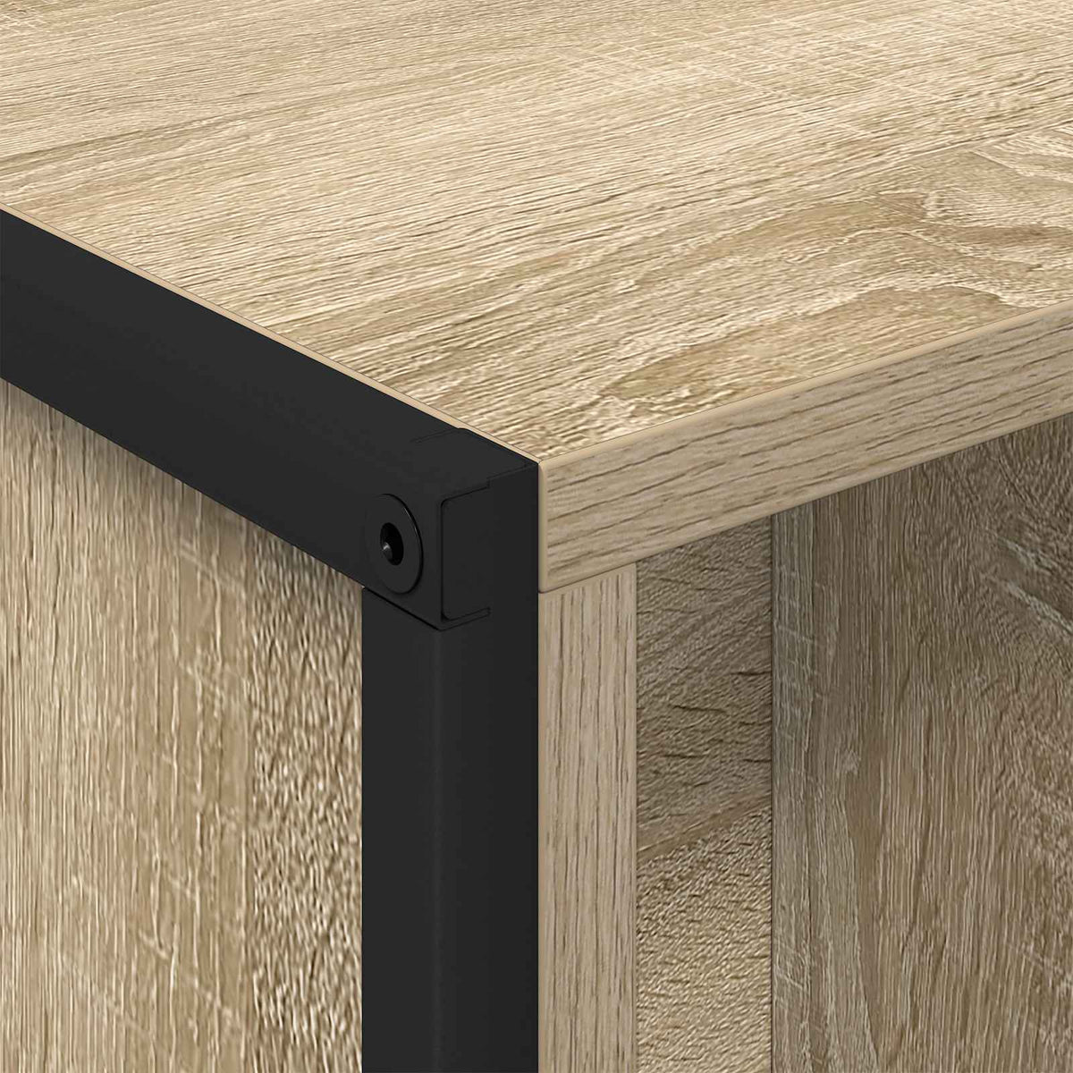 Book Cabinet Sonoma Oak 68 x 30 x 108 cm Engineered Wood