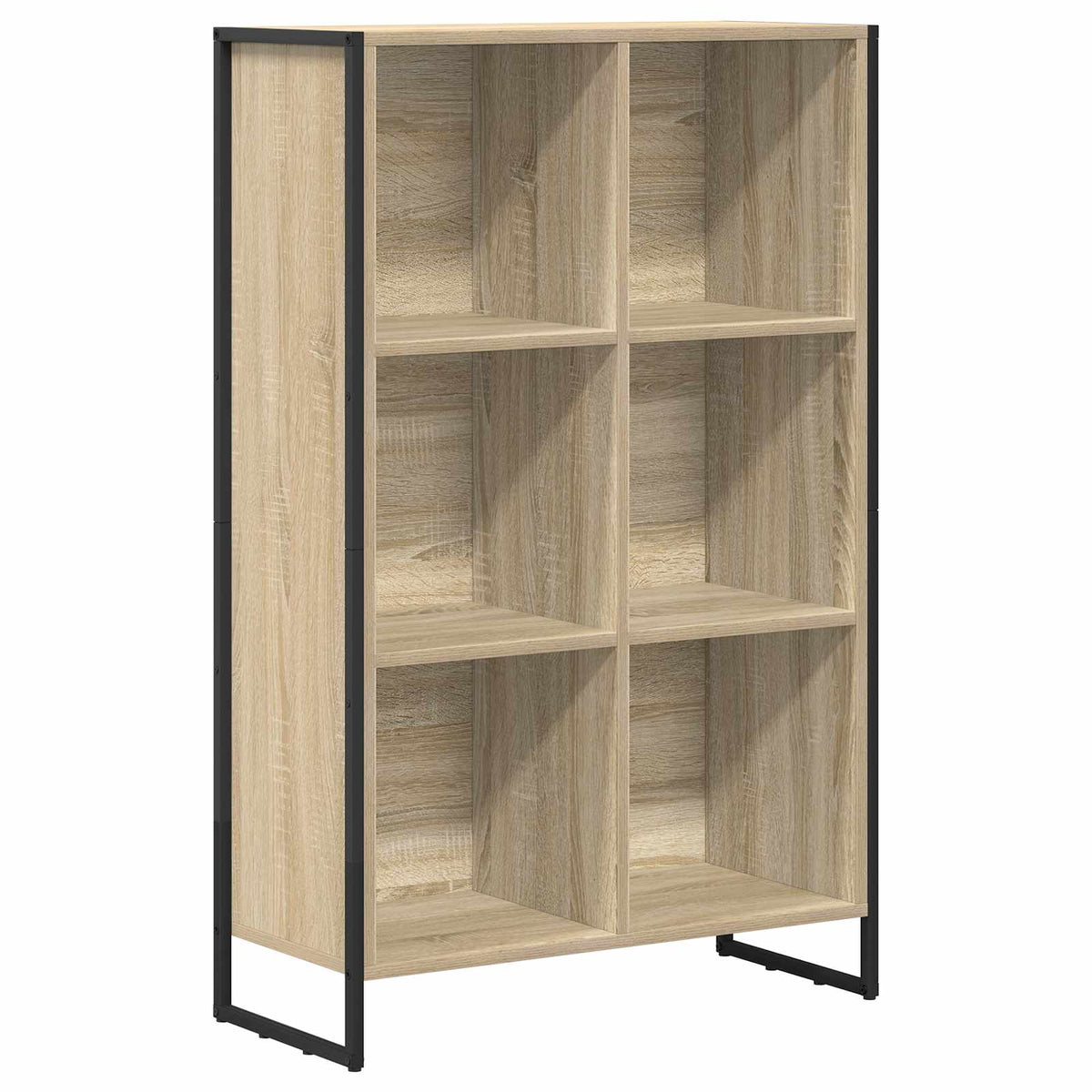 Book Cabinet Sonoma Oak 68 x 30 x 108 cm Engineered Wood