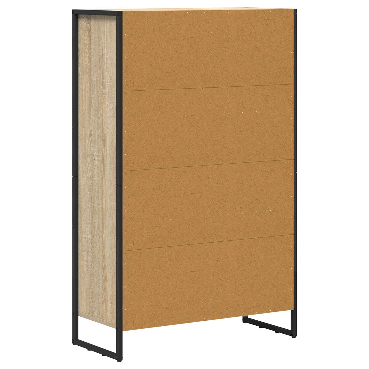 Book Cabinet Sonoma Oak 68 x 30 x 108 cm Engineered Wood