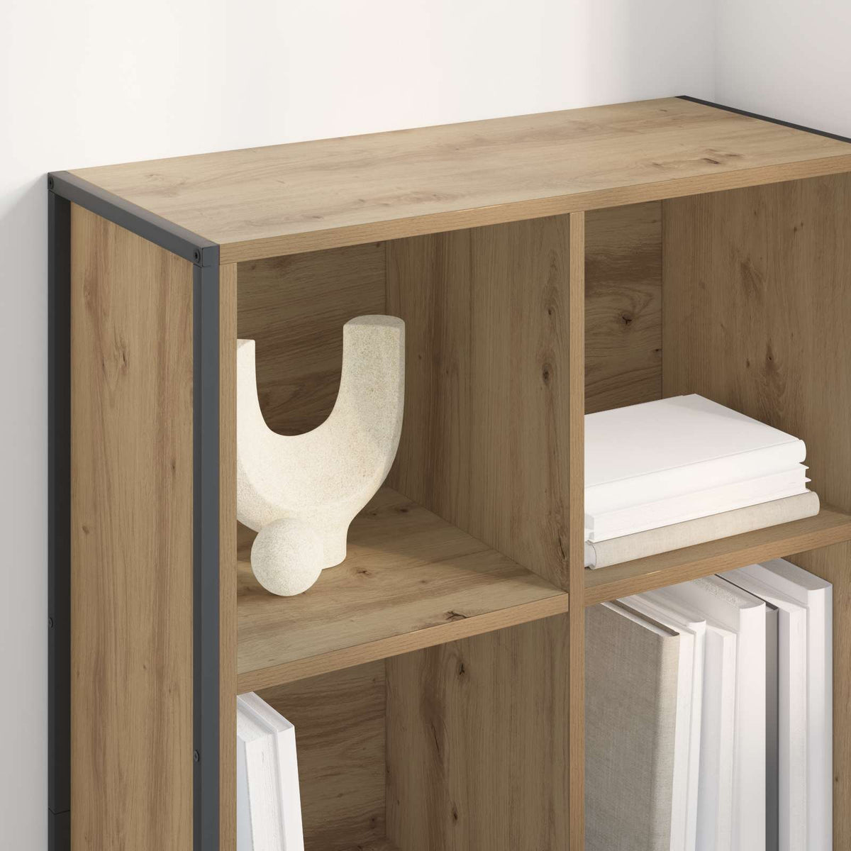 Book Cabinet Artisan Oak 68 x 30 x 108 cm Engineered Wood