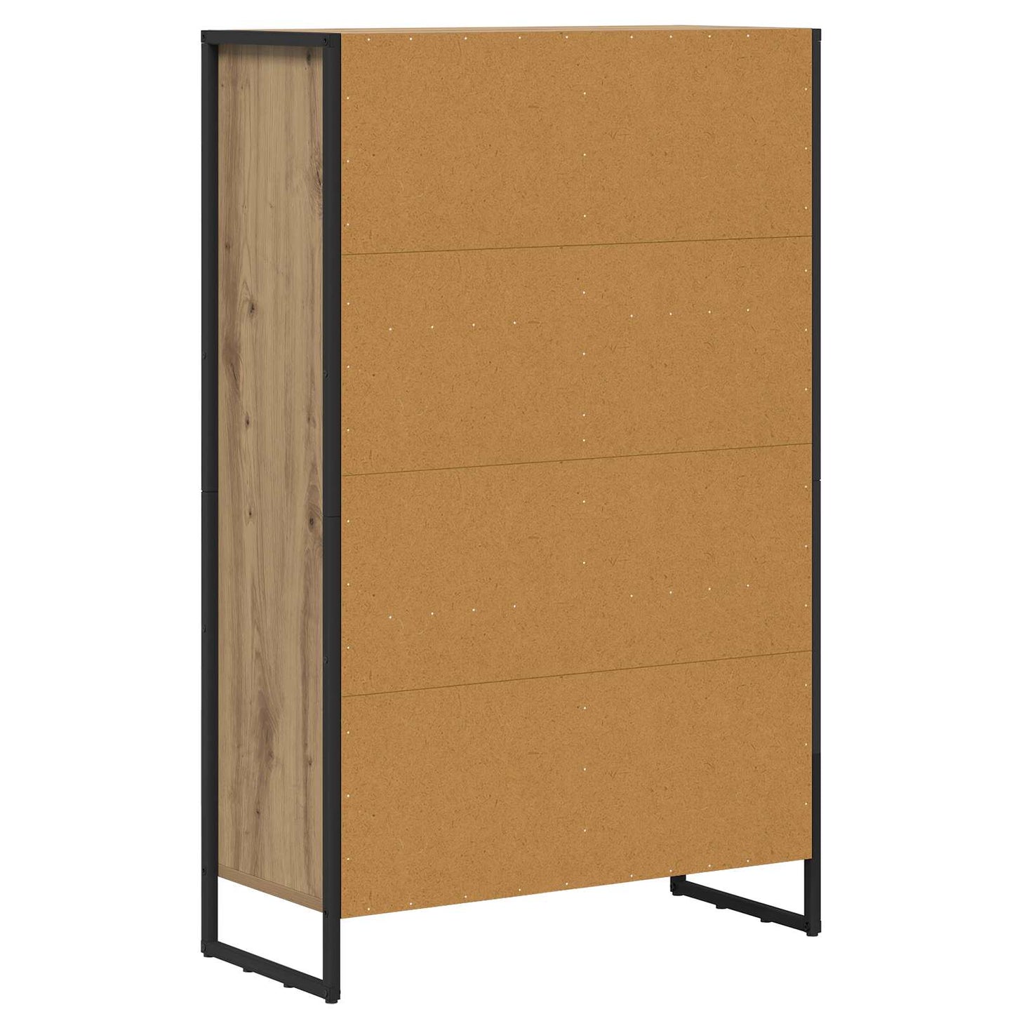 Book Cabinet Artisian Oak 99.5 x 30 x 108.5 cm Engineered Wood