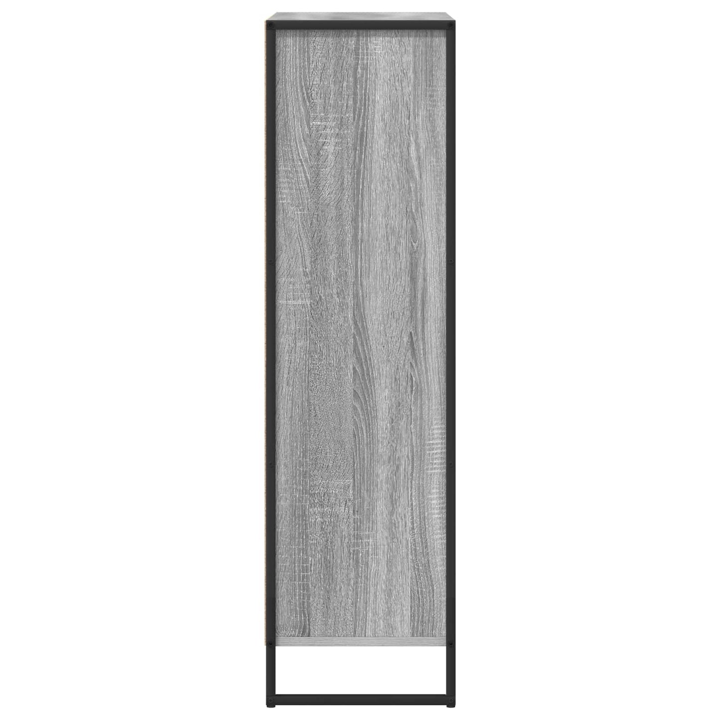 Book Cabinet Grey Sonoma 68 x 30 x 108.5 cm Engineered Wood