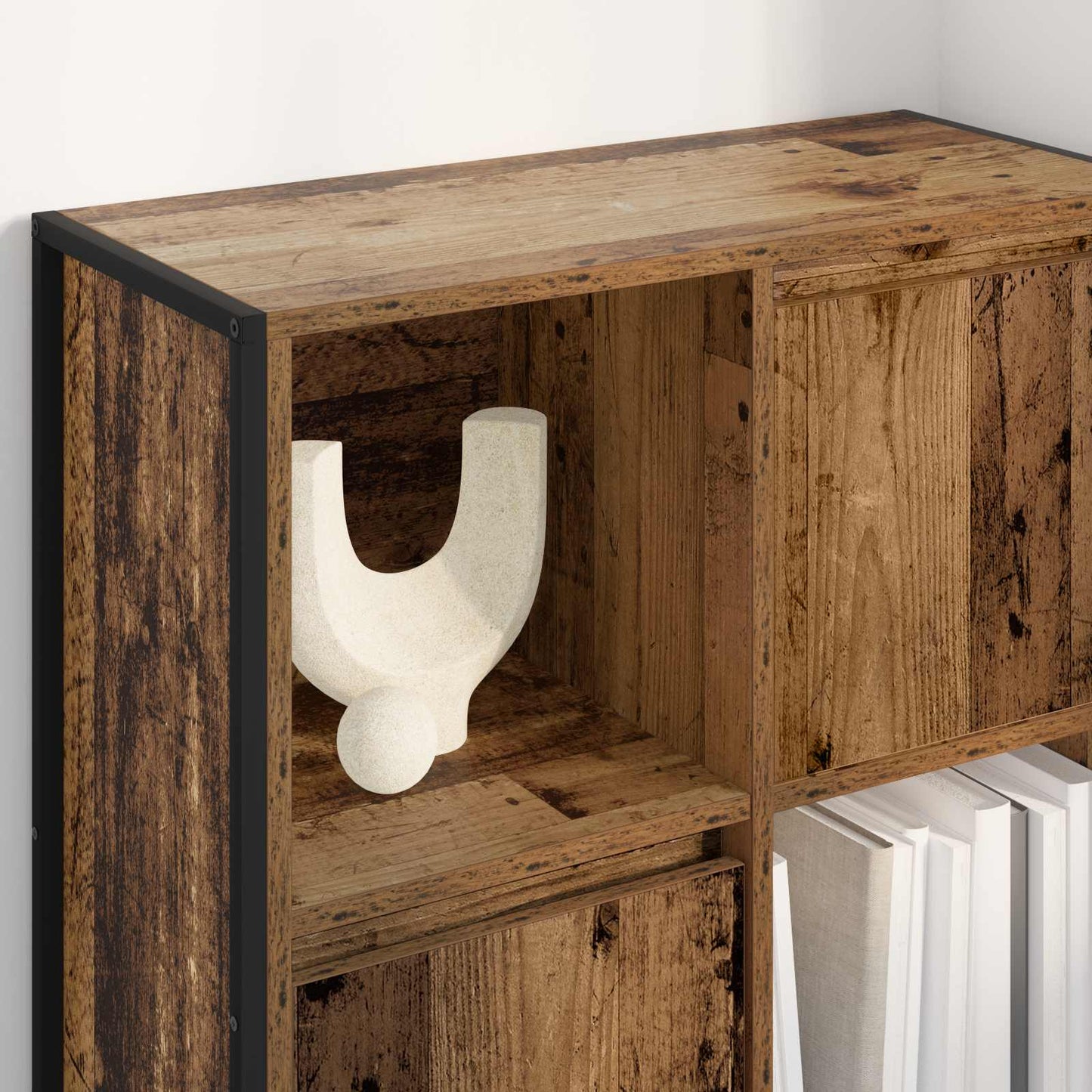 Book Cabinet Old Wood 68 x 30 x 108.5 cm Engineered Wood