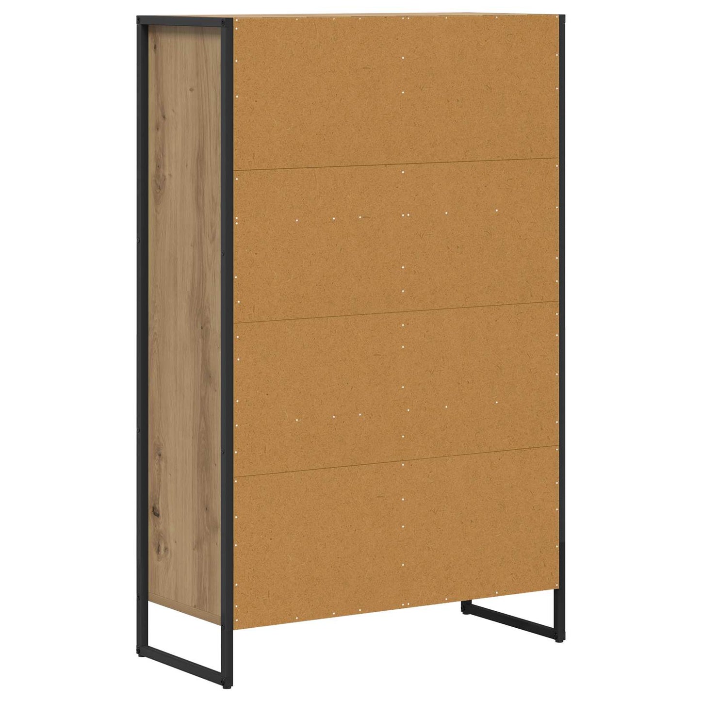Book Cabinet Artisian Oak 68 x 30 x 108.5 cm Engineered Wood