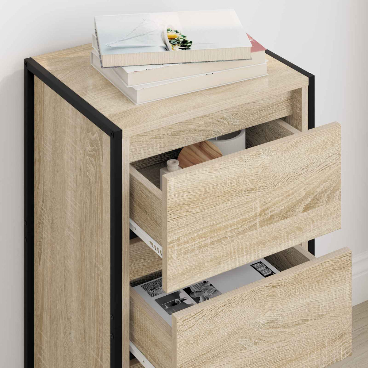 Sideboard Sonoma Oak 43 x 36 x 75.5 cm Engineered Wood