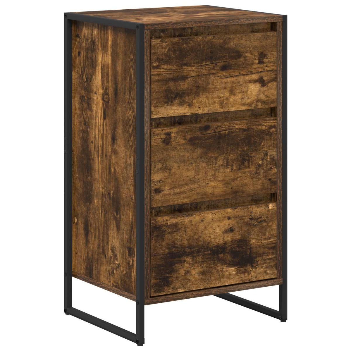 Sideboard Smoked Oak 43 x 36 x 75.5 cm Engineered Wood