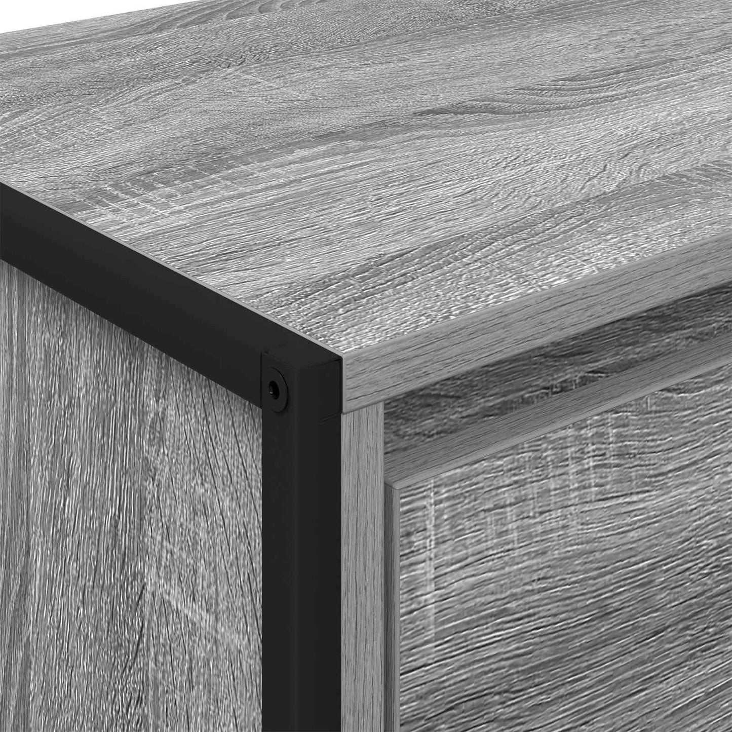 Sideboard Grey Sonoma 42 x 36 x 75.5 cm Engineered Wood