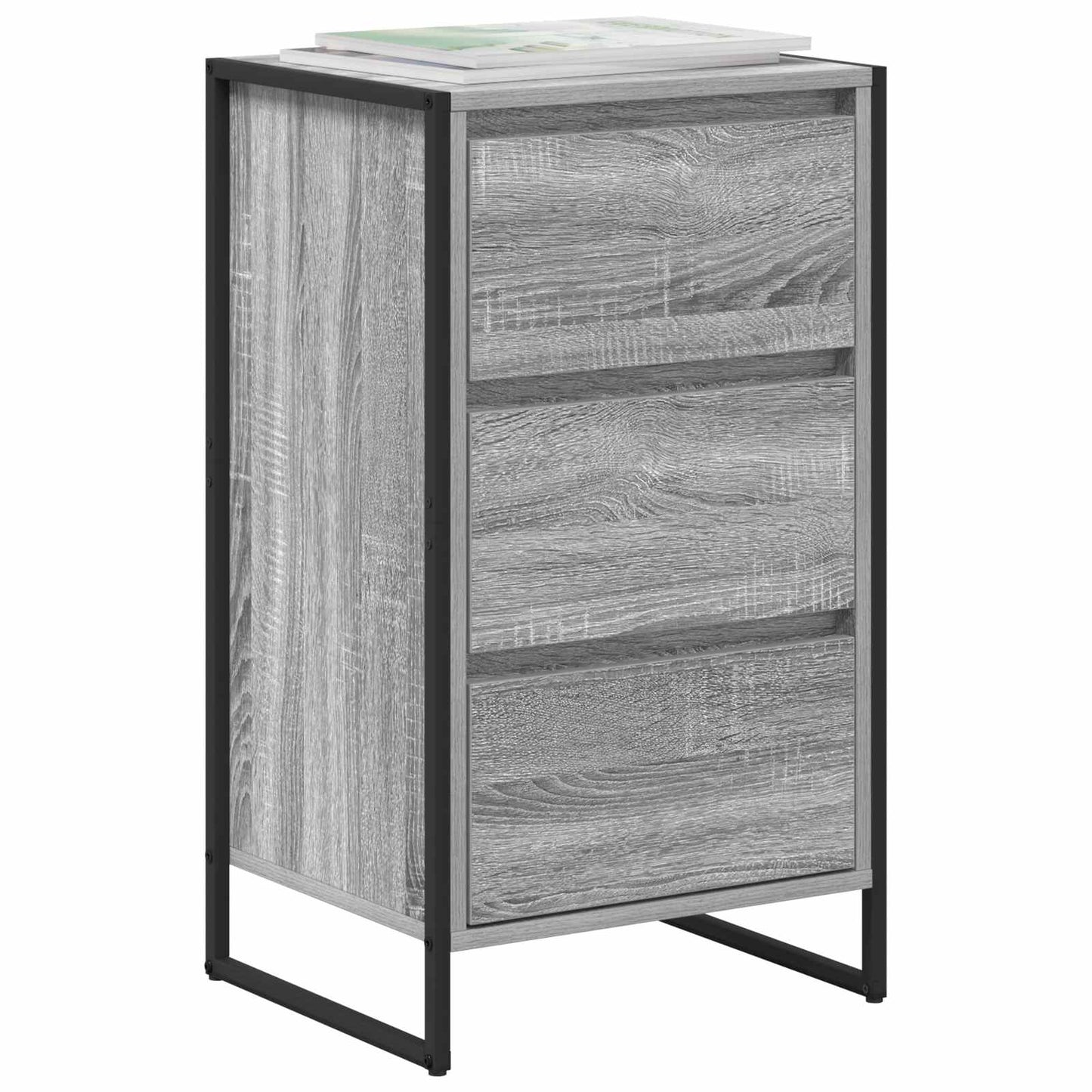 Sideboard Grey Sonoma 42 x 36 x 75.5 cm Engineered Wood