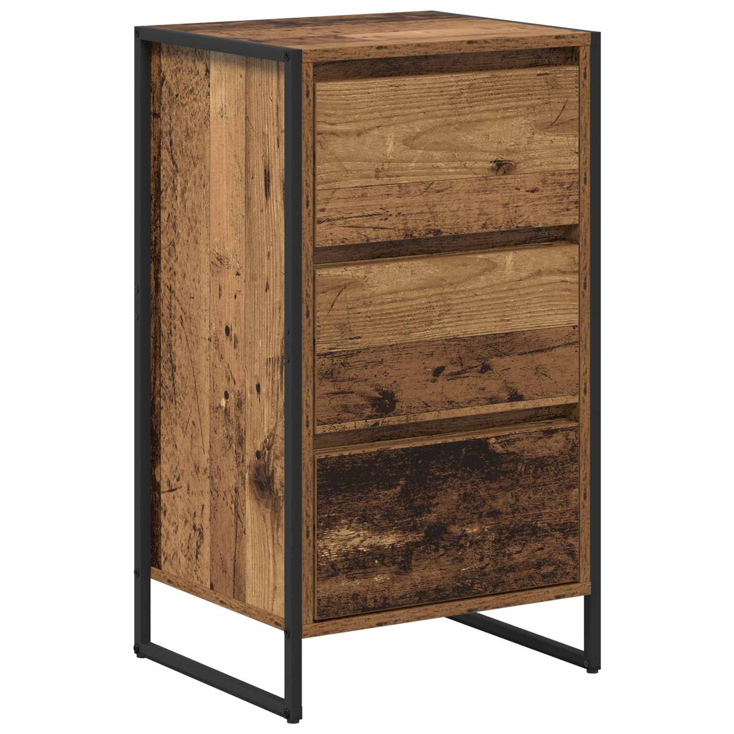 Sideboard Old Wood 42 x 36 x 75.5 cm Engineered Wood