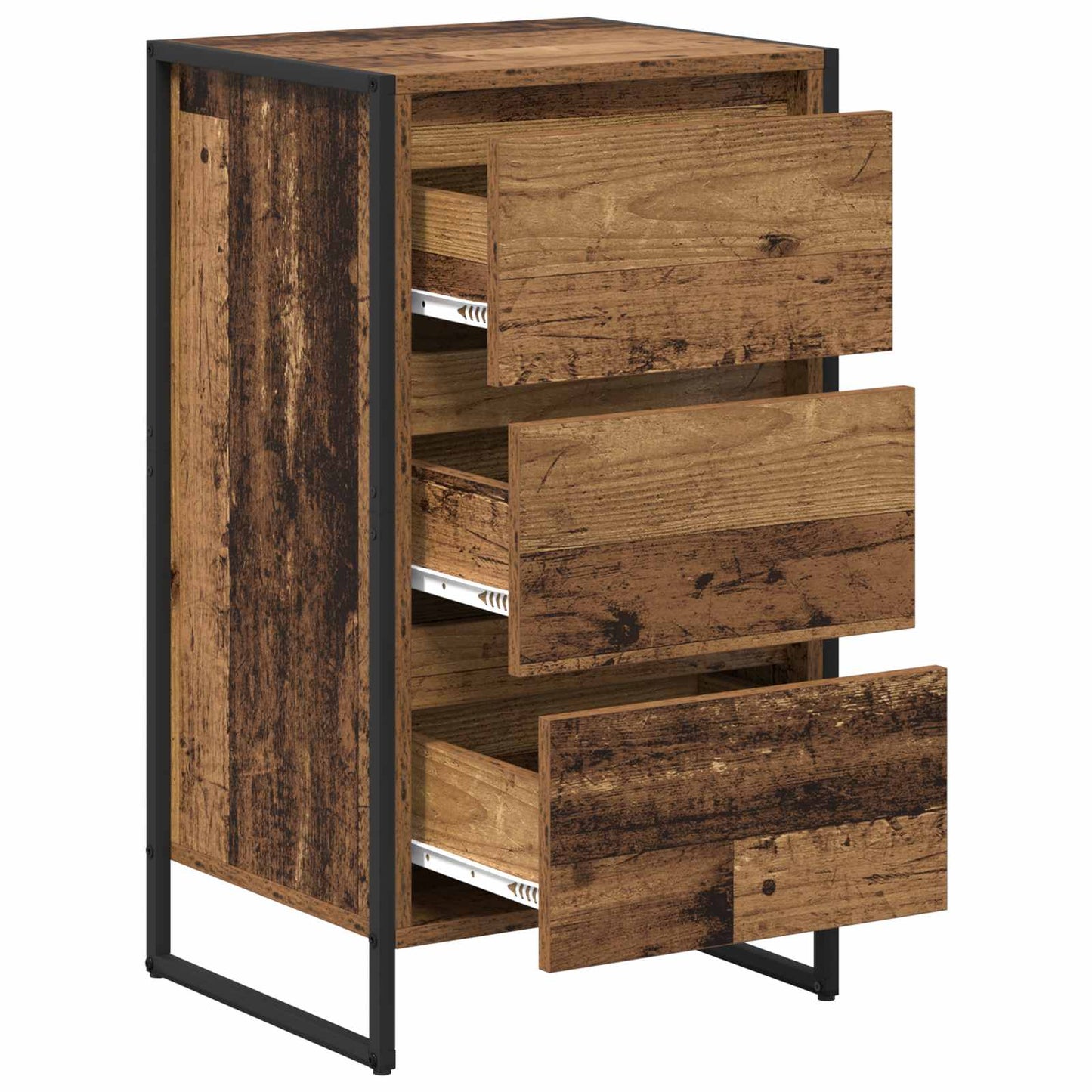 Sideboard Old Wood 42 x 36 x 75.5 cm Engineered Wood